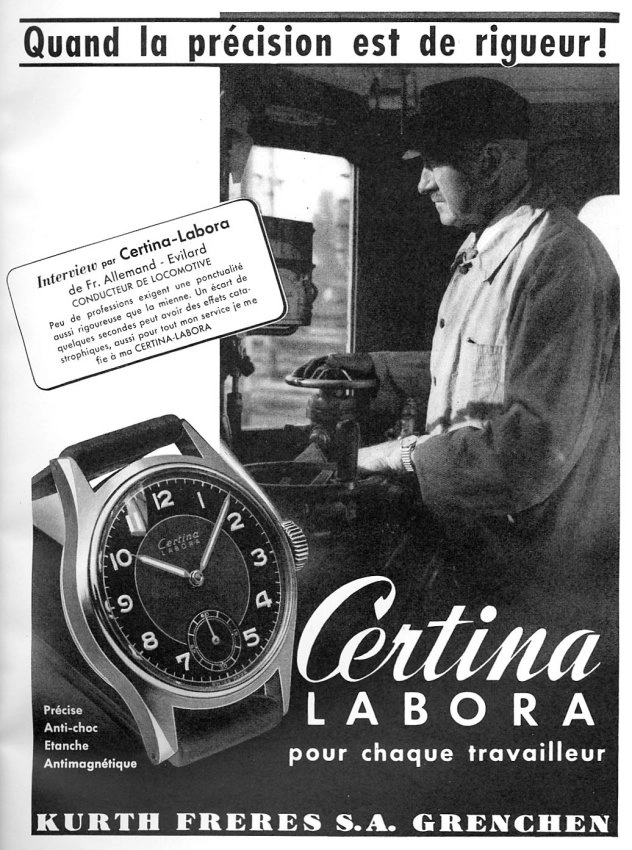 1930 to 1940s: From Grana to Certina