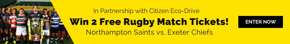 Win 2 FREE tickets to rugby match Win a Watch