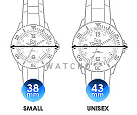 Ice-Watch Replacement Strap Size Guide